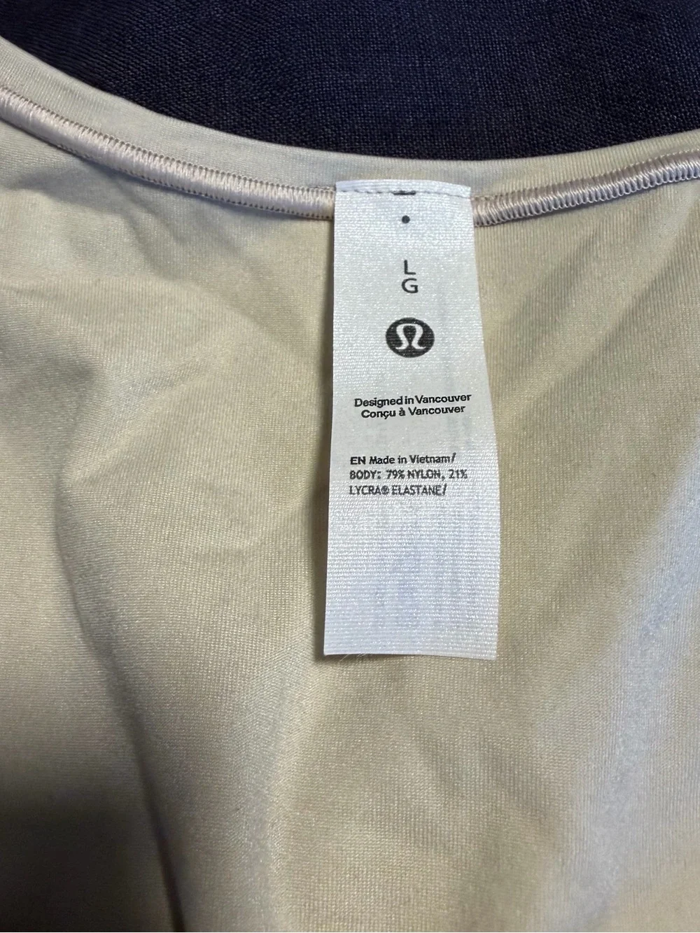 lululemon athletica Kids Sleeveless One-Piece Bodysuit in Cream
